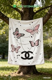 Chanel Throw Blankets
